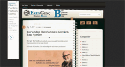 Desktop Screenshot of erengenc.com